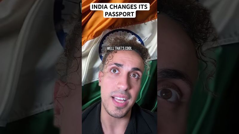 India Changes Its Passport