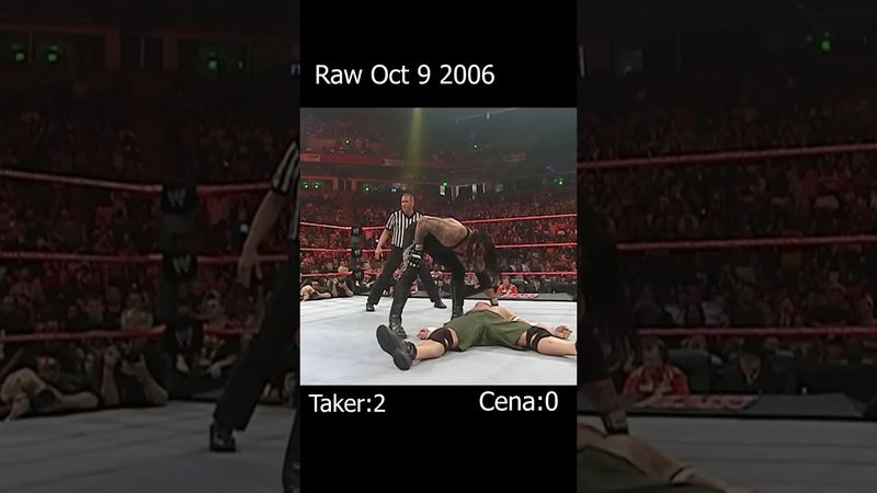 Every John Cena Vs Undertaker Match Ever