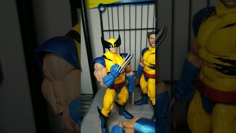 12 Inch Marvel Legends Wolverine #xmen #xmen97 #wolverine #marvellegends #marvel #deadpool #kitbash