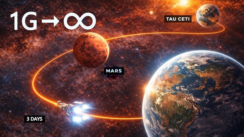 La Velocidad Increíble del Espacio: Cómo Funciona el Empuje Constante | Roman Lirikov