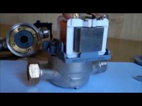 Генератор электричества из старого Счетчика воды.