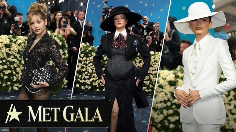 Moda Met Gala 2025: Rihanna, Zendaya, Lisa, A$AP Rocky e altri