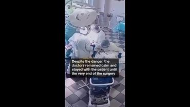 Surgeons calmly react to magnitude 8.8 earthquake mid-operation