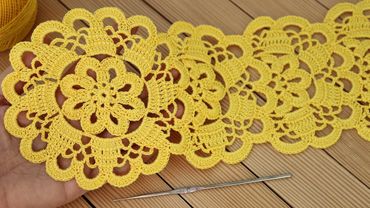 Ажурный МОТИВ крючком ПРОСТОЕ ВЯЗАНИЕ ДЛЯ НАЧИНАЮЩИХ  Crochet flower motif patterns tutorial