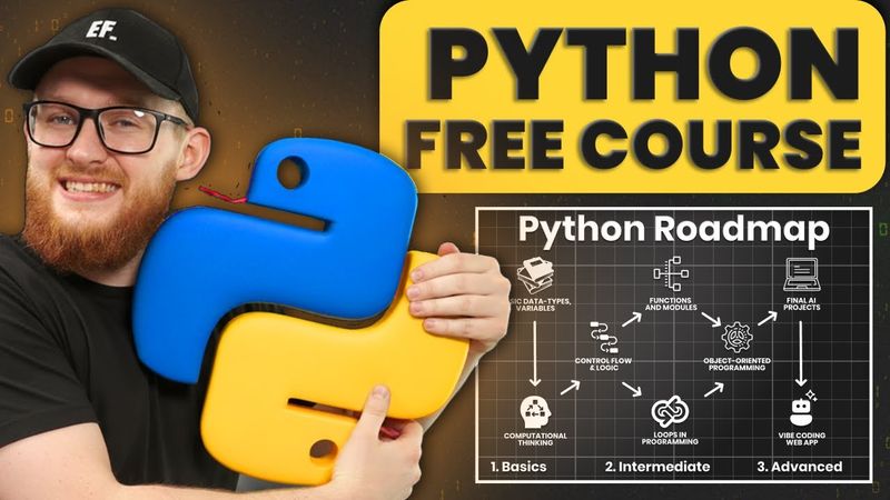 Python Full Course For Beginners (Learn How To Code in 2025)