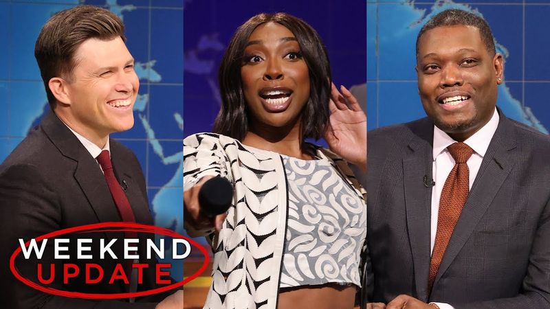 Weekend Update ft. Ego Nwodim and Season 50 Finale Joke Swap - SNL