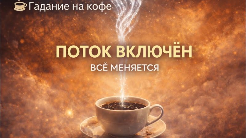 ☕ Поток выбрал тебя — и с этого момента всё меняется 💫