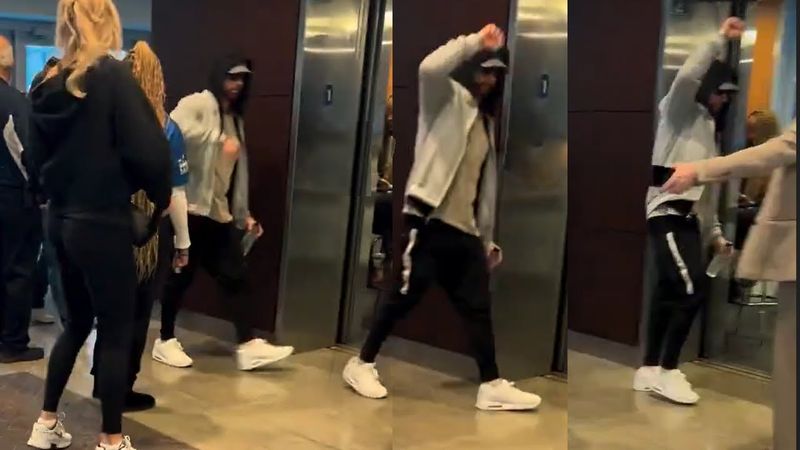 Eminem Arriving at Ford Field Earlier Today for the Lions vs. Packers Thanksgiving Game