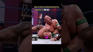 John Cena Vs Randy Orton Iron Man Match ☠️|| Edit
