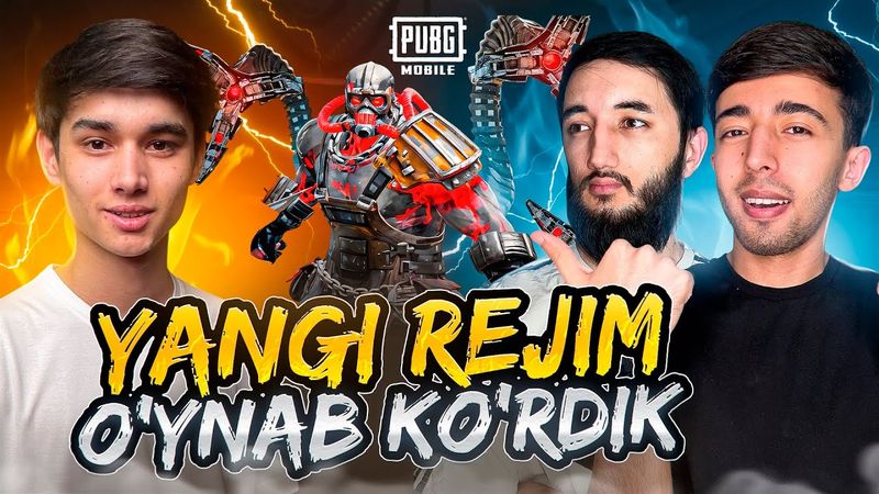 😳STRIMERLAR BILAN 🤯YANGI REJIM O'YNAB KO'RDIK😱 - PUBG MOBILE