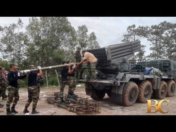 Thailand launches airstrikes on Cambodia as border clashes leave at least 14 dead