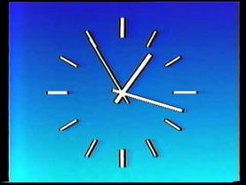 Диктор, программа передач и конец эфира (ČST F1 Чехословакия, 15.08.1992)