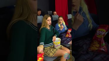 مقلب الفشار اللانهائي في السينما! 😂🍿