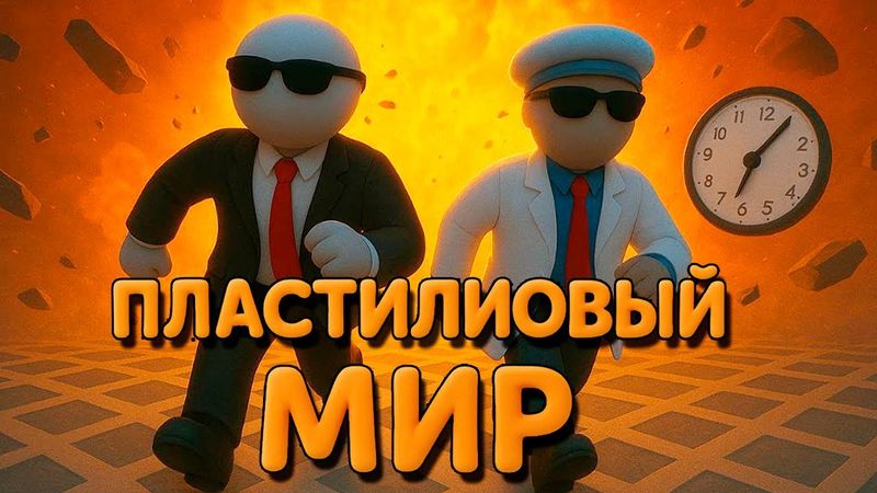 МЫ ВЕРНУЛИСЬ СПУСТЯ 5 ЛЕТ В ПЛАСТИЛИНОВЫЙ МИР! Нуб и про! Minecraft! Human: Fall Flat