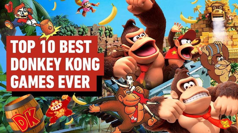 The Top 10 Donkey Kong Games