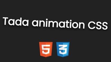 Tada animation CSS using HTML & CSS step by step