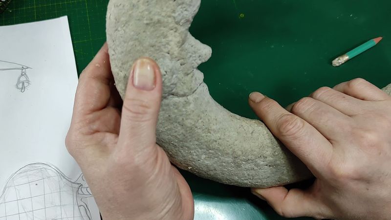 Луна 🌙. Урок номер 2. Лицо для луны. Заготовки для Тигрёнка.