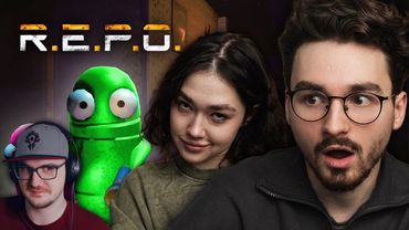 Анастасиз УЧИТ ИГРАТЬ МЕНЯ в R.E.P.O. ► Брайн Мапс ( TheBrianMaps ) | Реакция