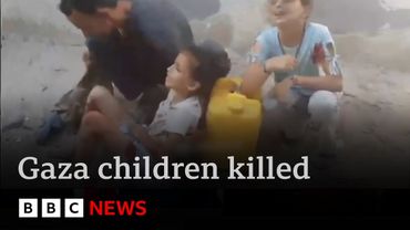 6 children reported killed collecting water in Gaza - Israel blames “technical error” | BBC News