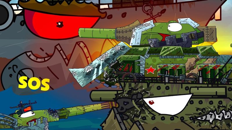 Морские монстры - Мультики про танки