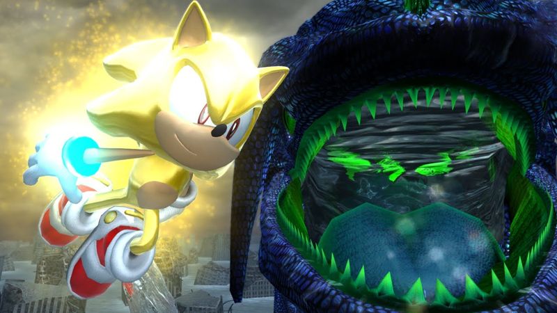 Sonic Generations: HD Dreamcast Super Sonic vs. Perfect Chaos