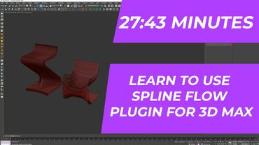 Spline Flow – Parametric Spline Modeling Plugin - #3dmax #3dmodeling #archviz