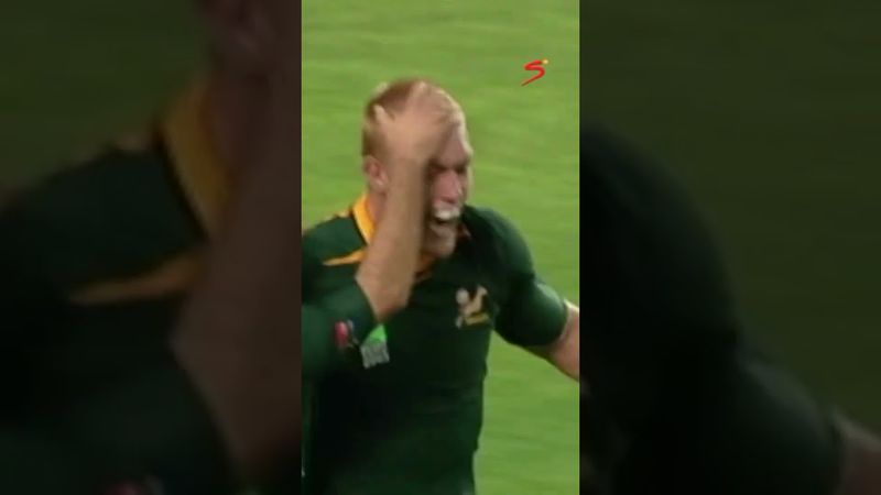 A 20-year old Schalk Burger on debut