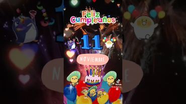 Muchas felicidades a los que cumplen años hoy 11 de noviembre #happybirthday #cumpleaños #parati