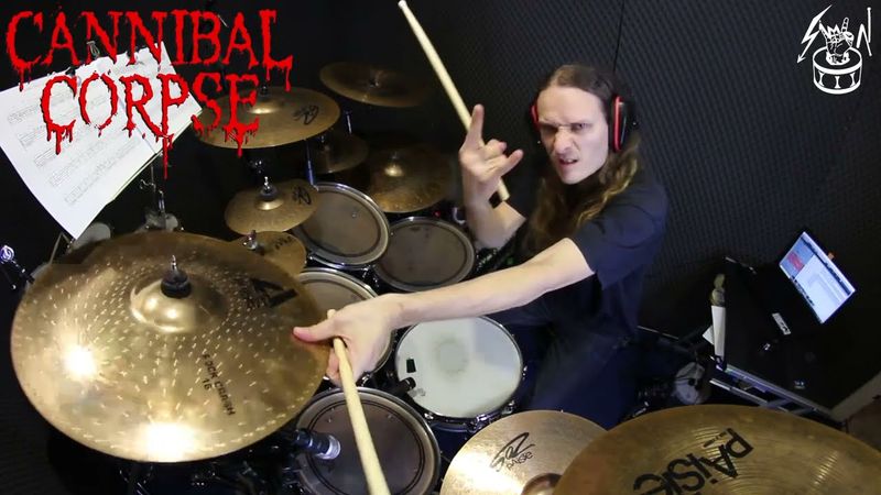 Cannibal Corpse - NECROGENIC RESURRECTION (drum cover)