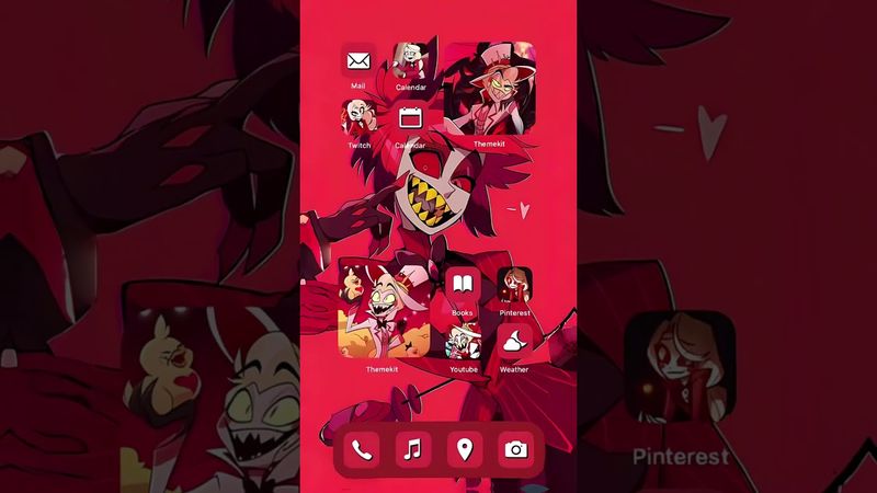 👻Trending Cartoon phone themes😛