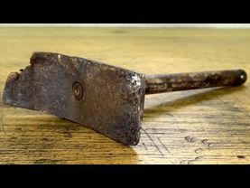 Restoring a Rusted Antique Chest Piece