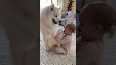 A Doberman mother gave her puppy a "mini" gift, and the puppy's reaction was so heartwarming! 🥰