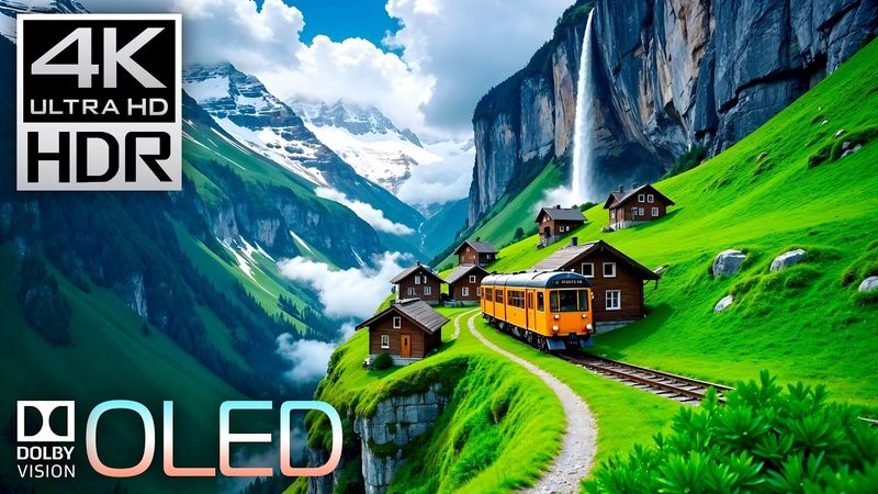 Best Relaxing Nature Videos 4K 120 FPS HDR Dolby Vision - 4K VIDEO ULTRA HD