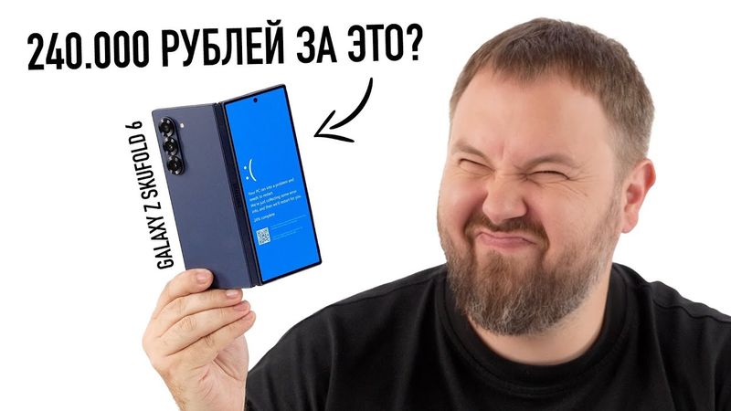 НЕДЕЛЯ С GALAXY Z SKUFOLD 6 - ЭТО ПРОВАЛ!1 ИЛИ НЕТ?