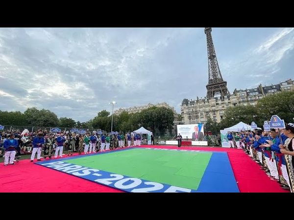 International Kurash Tournament: Under the Eiffel Tower, an ancient sport takes centre stage
