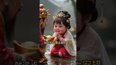 《财神爷！我想发个财》#财神爷 #運勢 #正能量 #玄學 #古风搞笑 #发财 #搞笑动画