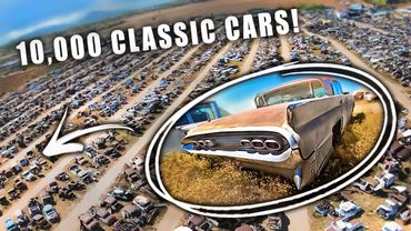 Ten Thousand Unrestored Classic Cars - This Place is Unbelievable!