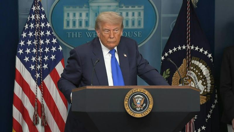 Trump says would bomb Iran again 'without question' if keeps enriching uranium | AFP