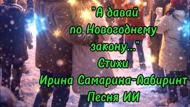 "По Новогоднему Закону..." Стихи Ирины Самариной-Лабиринт, песня сгенерирована ИИ