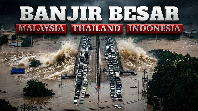 Kenapa Asia Tenggara Dilanda Banjir Besar - Ribut Tropika Senyar