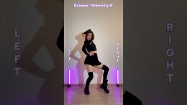 KATSEYE (캣츠아이) "Internet Girl” Dance Tutorial Mirrored #KATSEYE #internetgirl #kpop #kpopdance