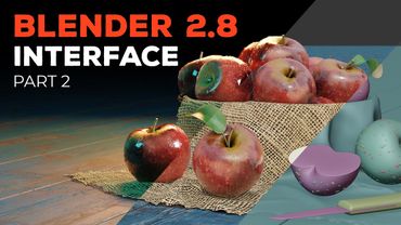 Blender 2.8 Beginner Tutorial - Part 2: Interface & Navigation