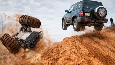 ВЕЗДЕХОД В ХЛАМ! Кто ЦАРЬ ГОРЫ? Внедорожники офигели от такого автомобильного шоу.