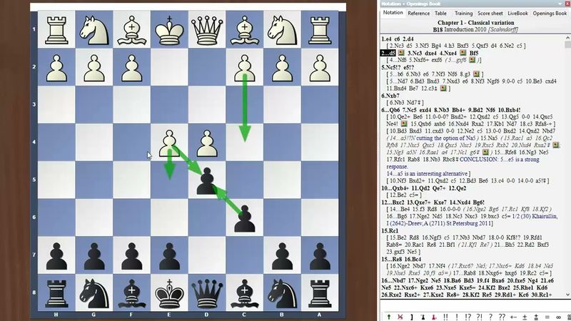 102. آموزش شروع بازی کاروکان برای سیاه  ( ترم پنجم - قسمت 25)