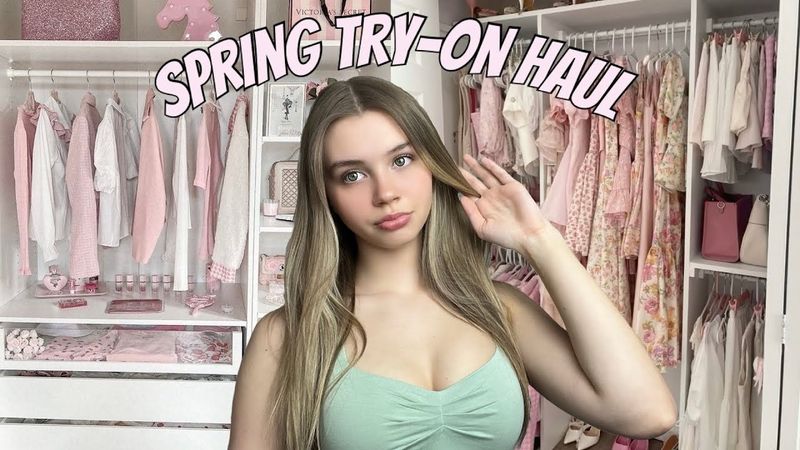 SPRING AMAZON TRY ON HAUL~tops, dresses, shorts~