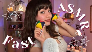 Sleep Inducing Fast and Aggressive ASMR Trigger Assortment ( Mouth Sounds, Hand Sounds, Tapping )