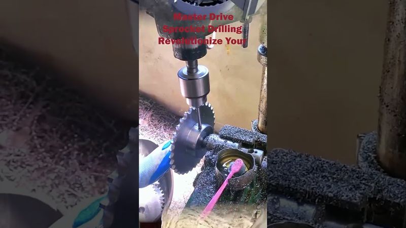 Master Drive Sprocket Drilling Revolutionize Your Workflow with the Best Tools & Machine