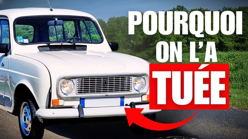Renault 4L : L'apogée et le déclin brutal d'un symbole national