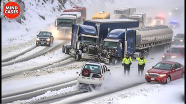 Car Crash Chaos on Icy Roads – Spins, Slides & Instant Karma