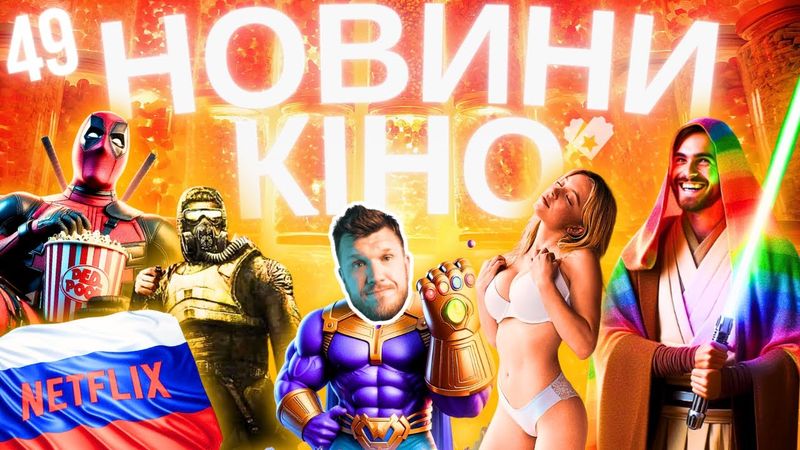 ІНКЛЮЗИВНІ ВІЙНИ | СІДНІ СВІНІ | НЕТФЛІКС ЗНОВУ З РФ? Новини кіно українською ТВОЄ КІНО 49